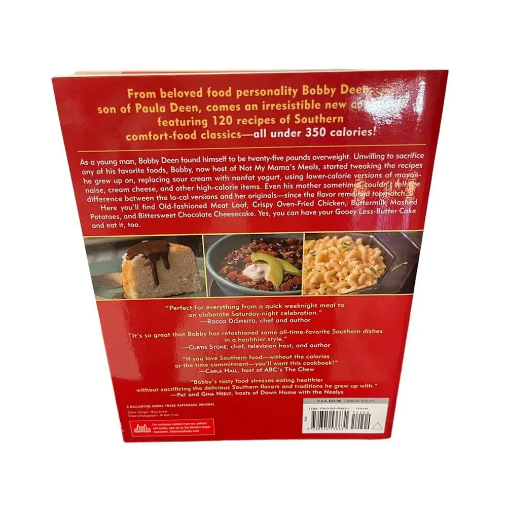 Bobby Dean From Mama's Table to Mine Southern Recipes Cookbook NEW